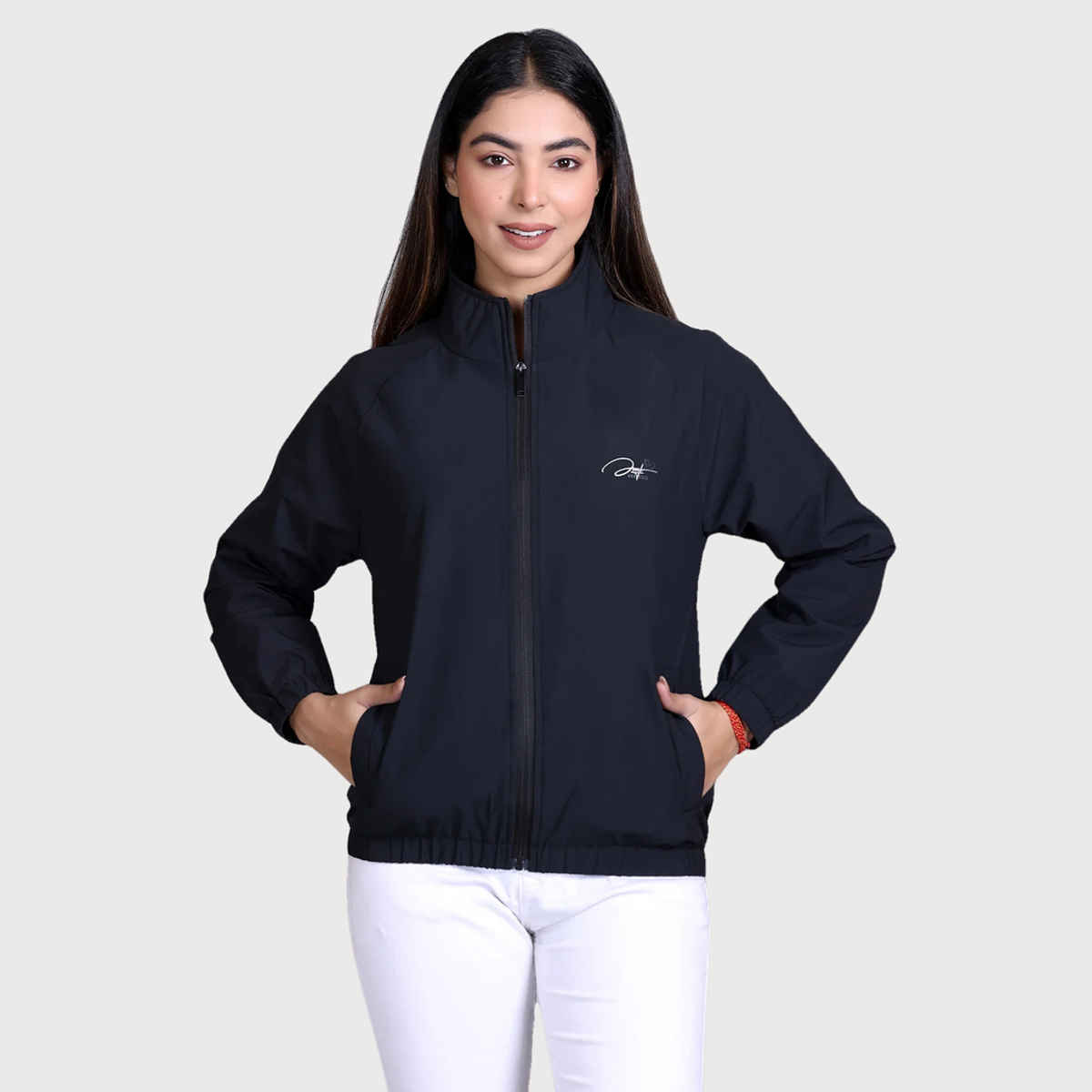Fort Collins Women's Windbreaker Jacket | Black - L