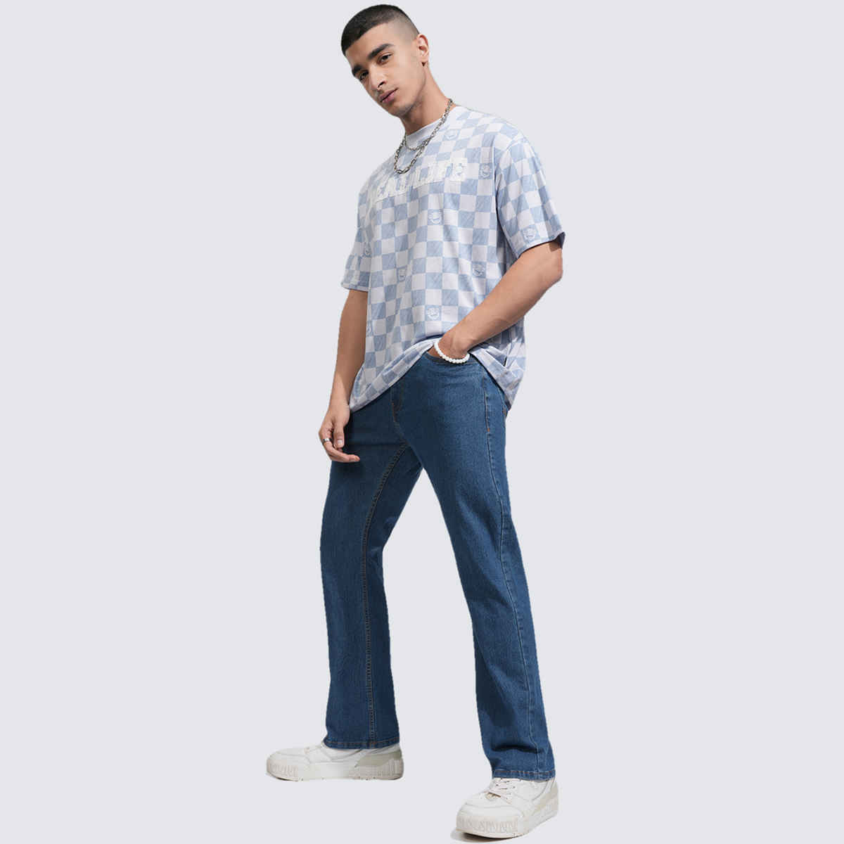 Highlander Men's Straight Fit Jeans | Light Blue - 30