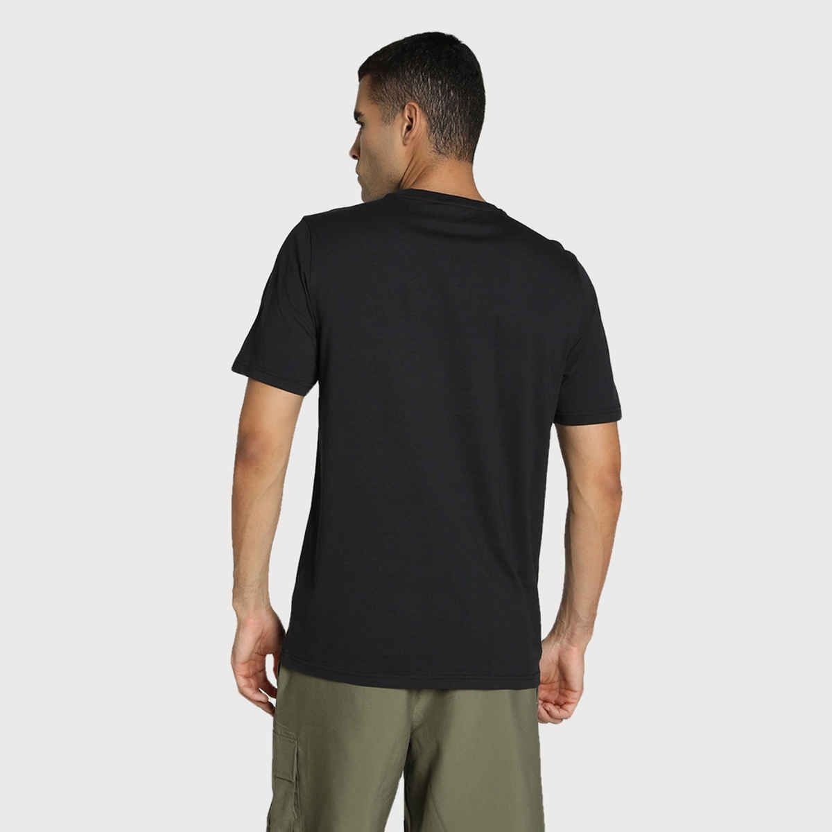 Puma Men's Graphic Logo Tee | Black | L