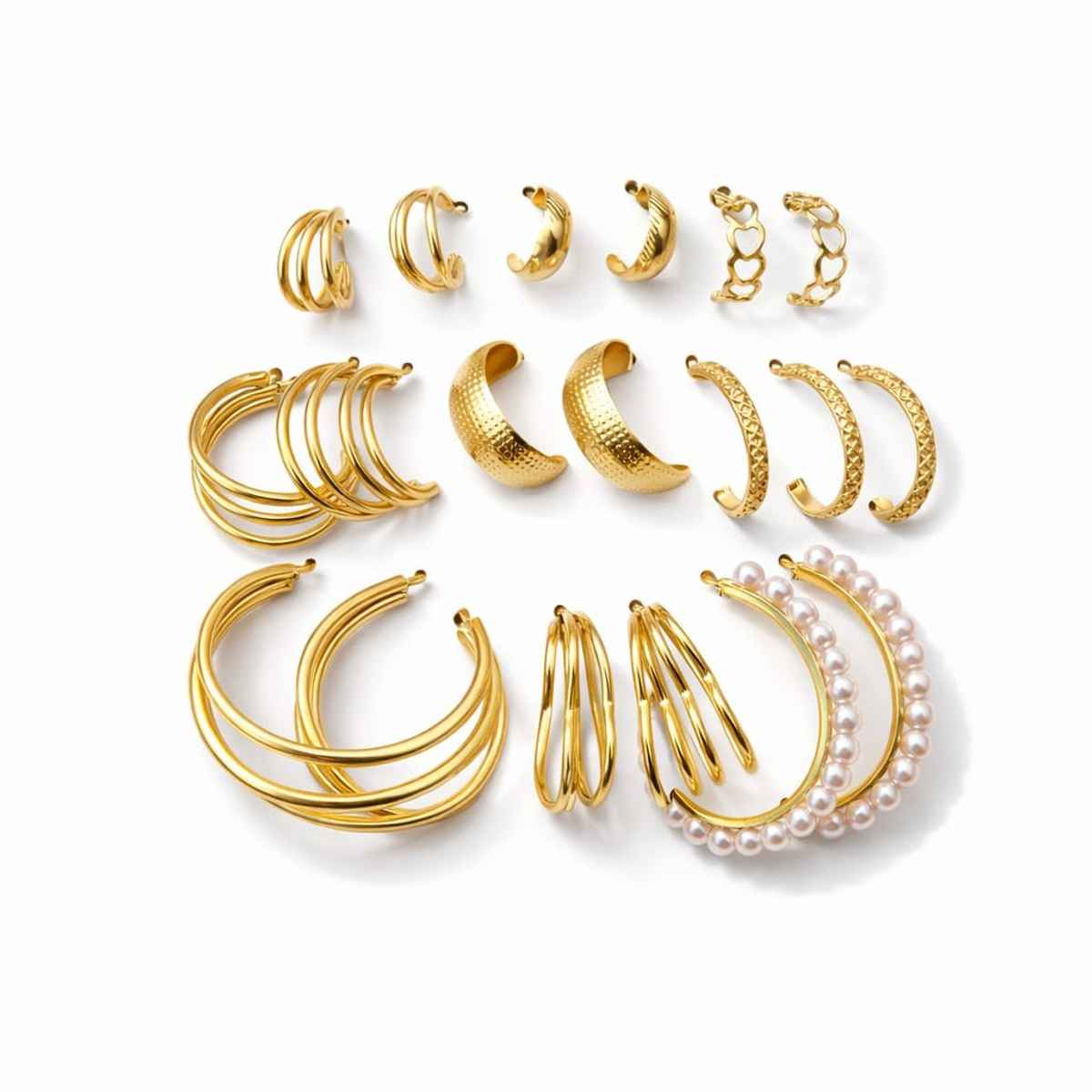 The Opal Factory Style 02 Gold Earrings-089