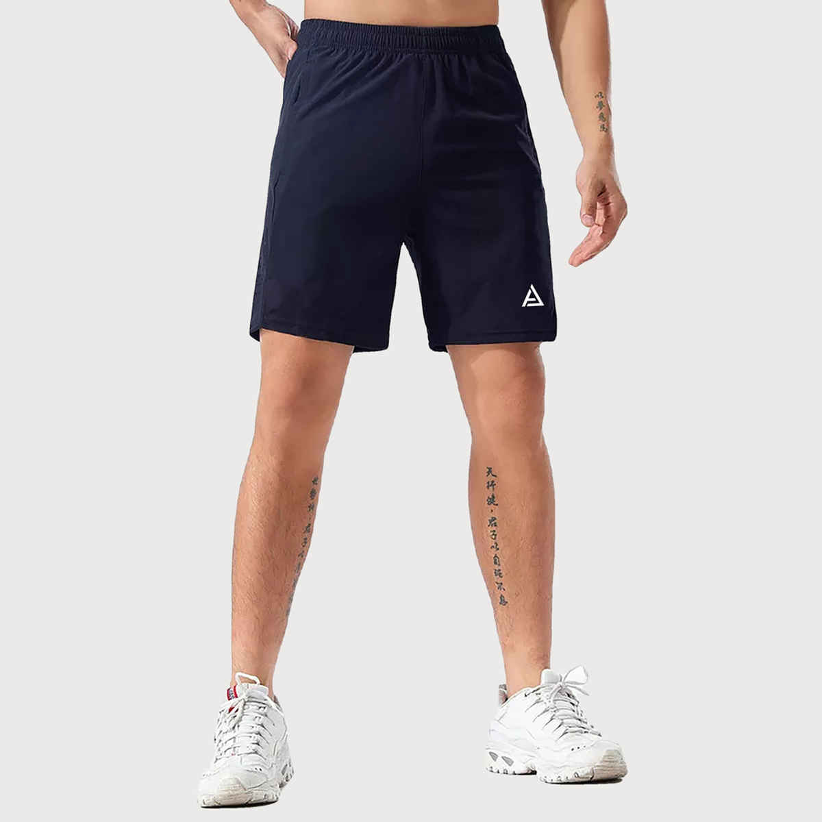 Avolt Men's Regular Fit Shorts Super Comfortable Half Pants AVS401 (NAVY) Dark Blue | L