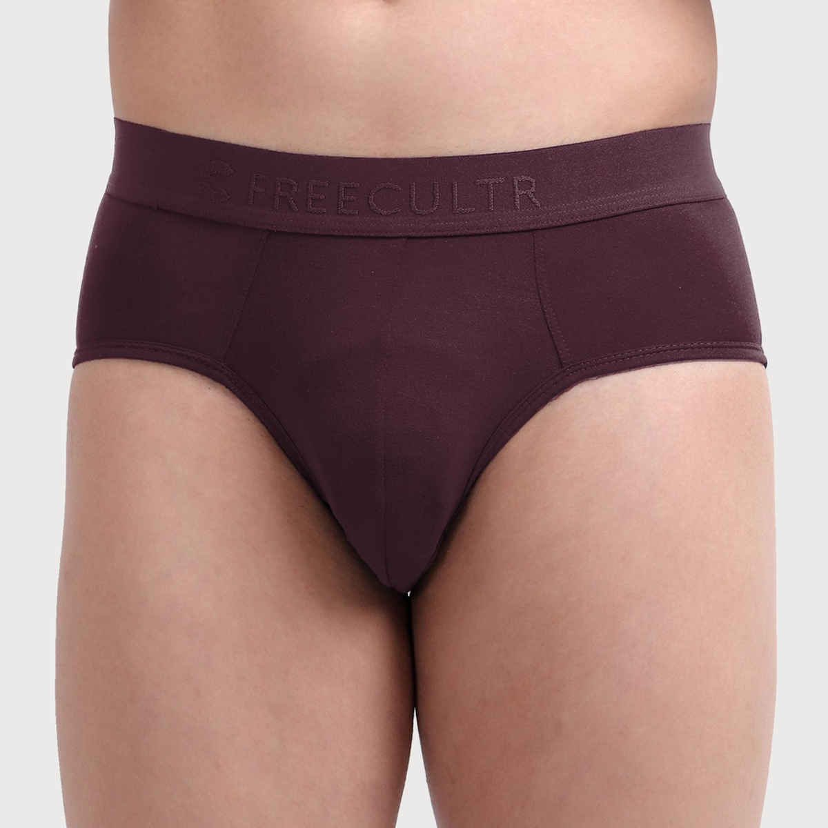 Freecultr Men's Underwear Anti Bacterial Micromodal Airsoft Brief - Pack of 2-M