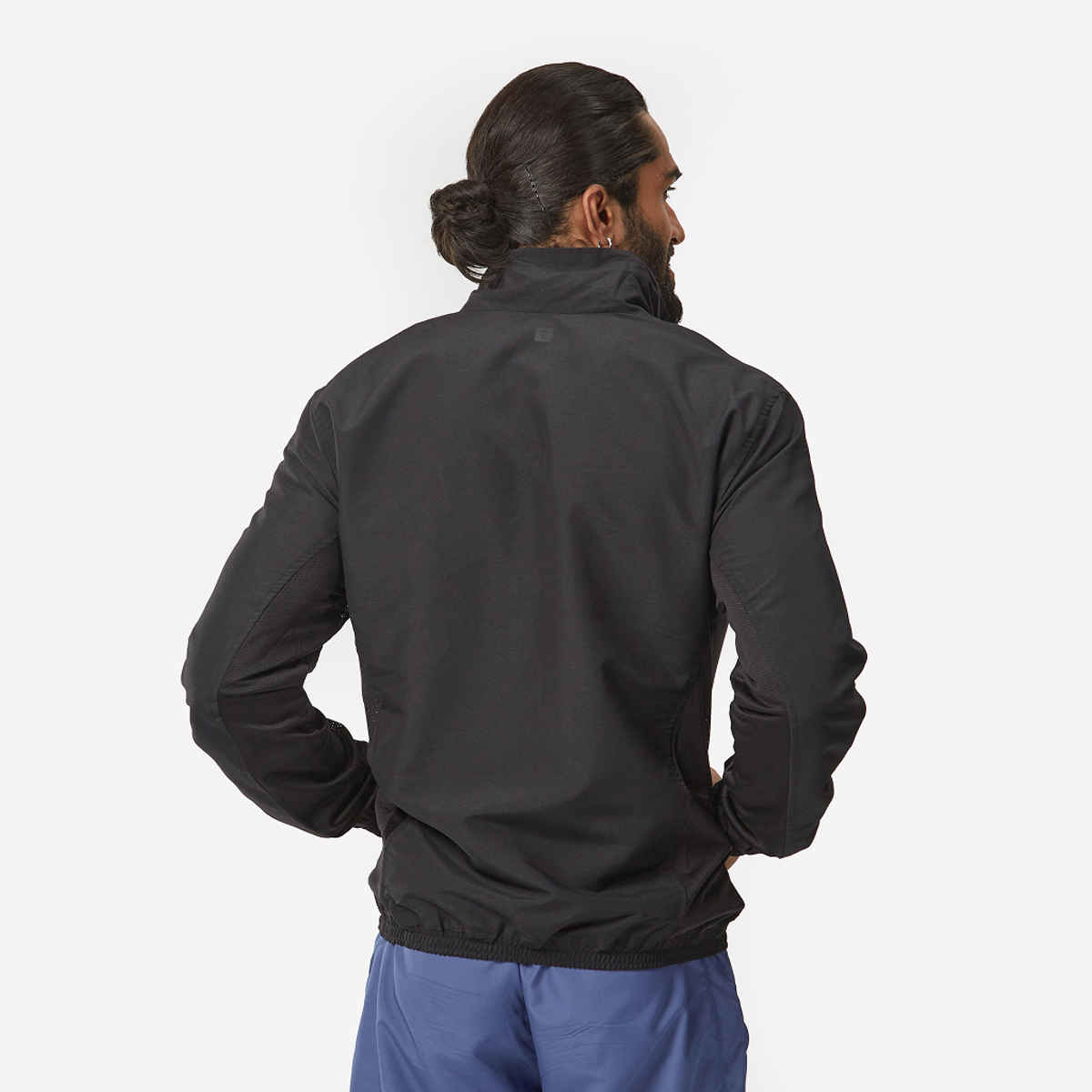 Decathlon | Domyos Men's Fitness Jacket Polyester - Black - 2XL