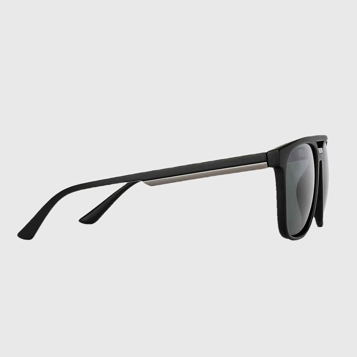 Vincent Chase By Lenskart Unisex Polycarbonate Wayfarer Sunglasses | Black - L