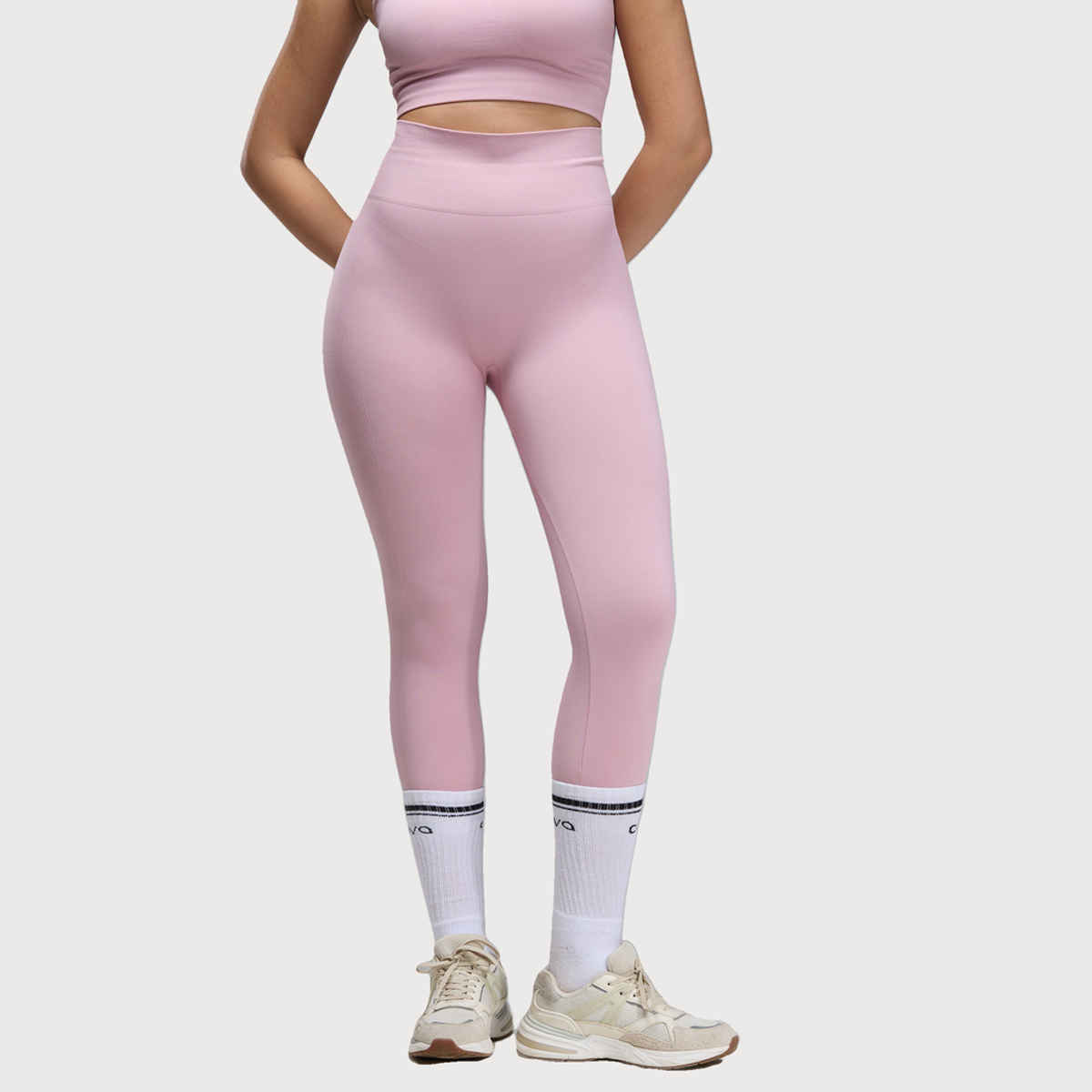 Cava Women's Leggings Sky-Rise | Pink - S