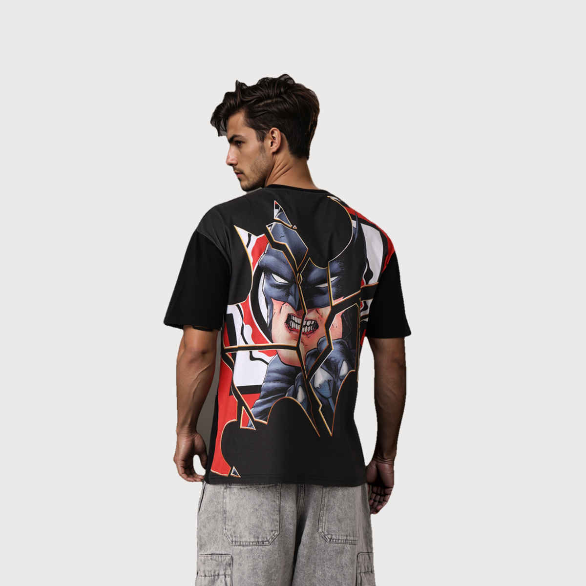 The Indian Garage Co Men's Character Casual T-Shirt | Black - M