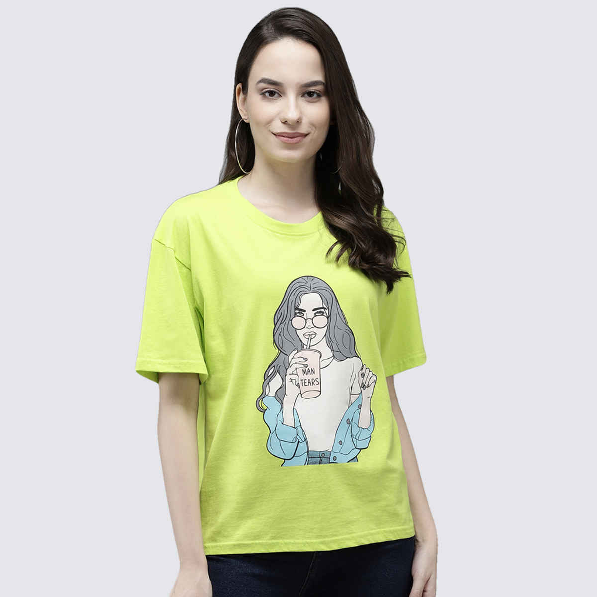 The Dry State Women's T-Shirt | WTSH 942A 1399 | Light Green - XL
