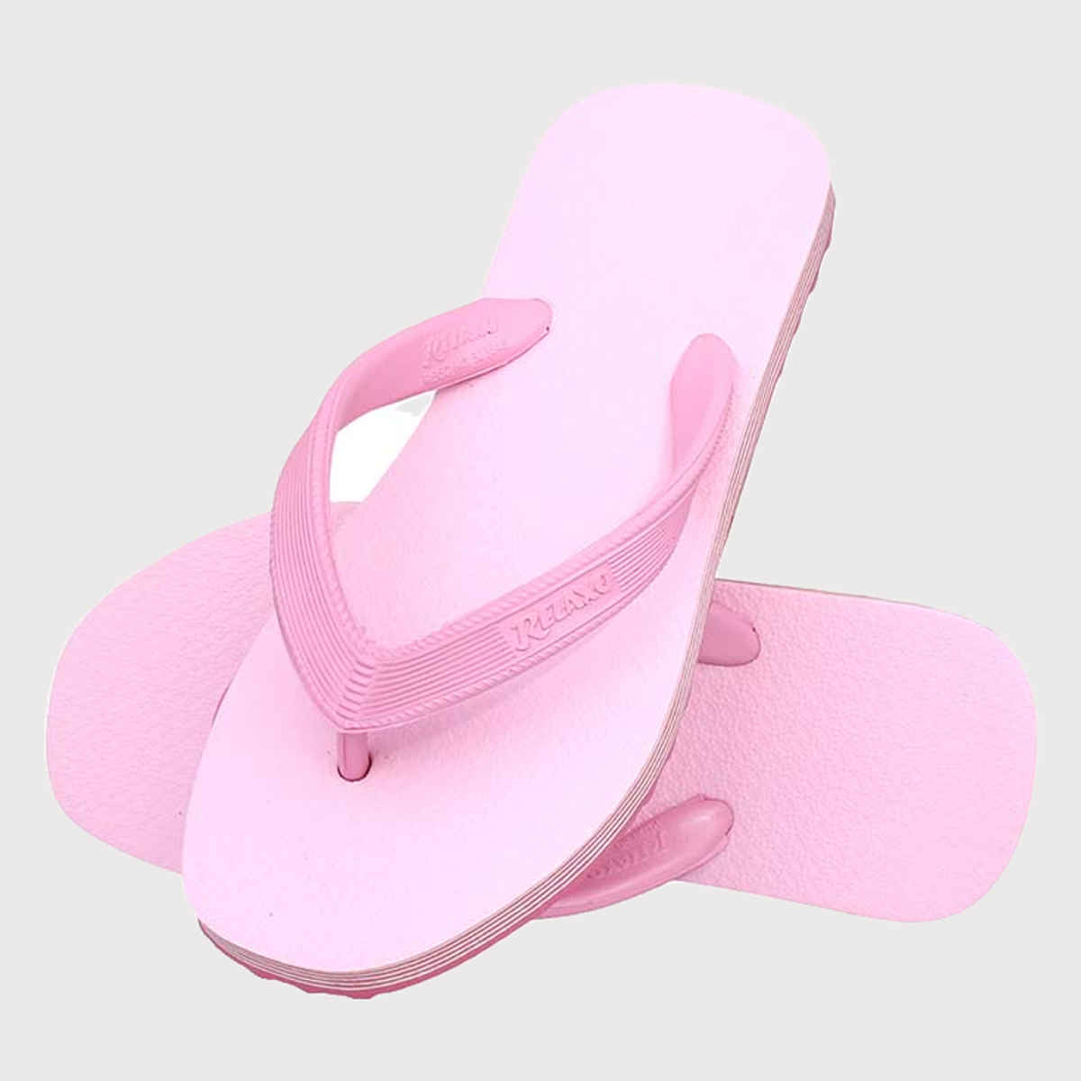 Relaxo Hawaii Women's Slippers | ALISHA-09 | Pink - UK 3