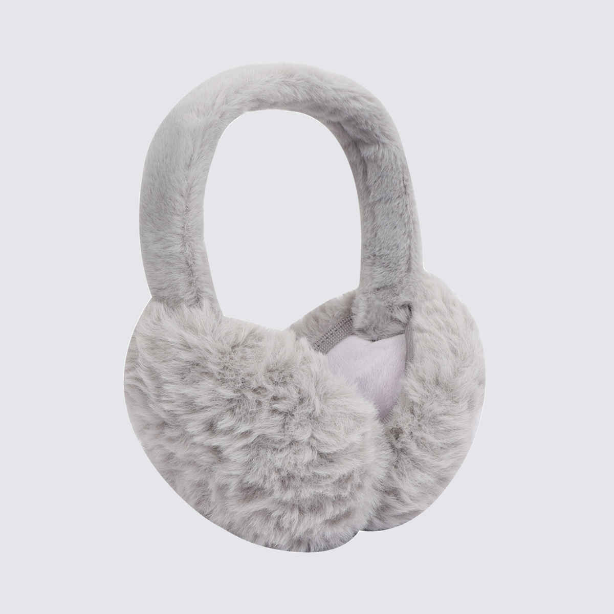 Fabseasons Women's Faux Fur Winter Earmuffs | Grey - One Size