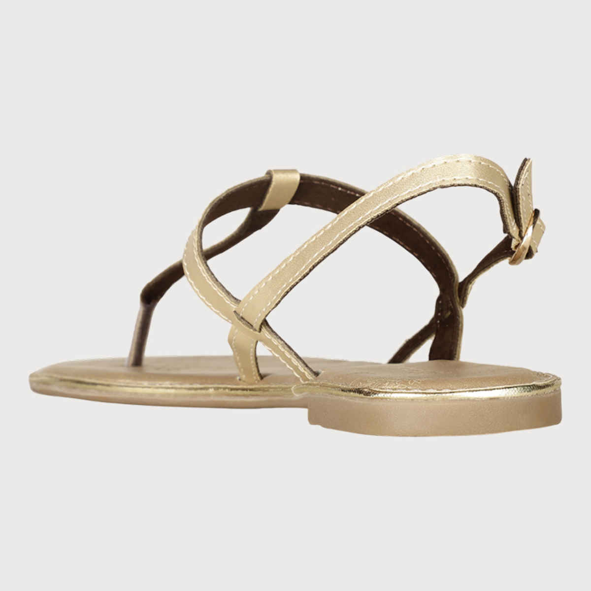 Bata Beige Chappal For Women - 7