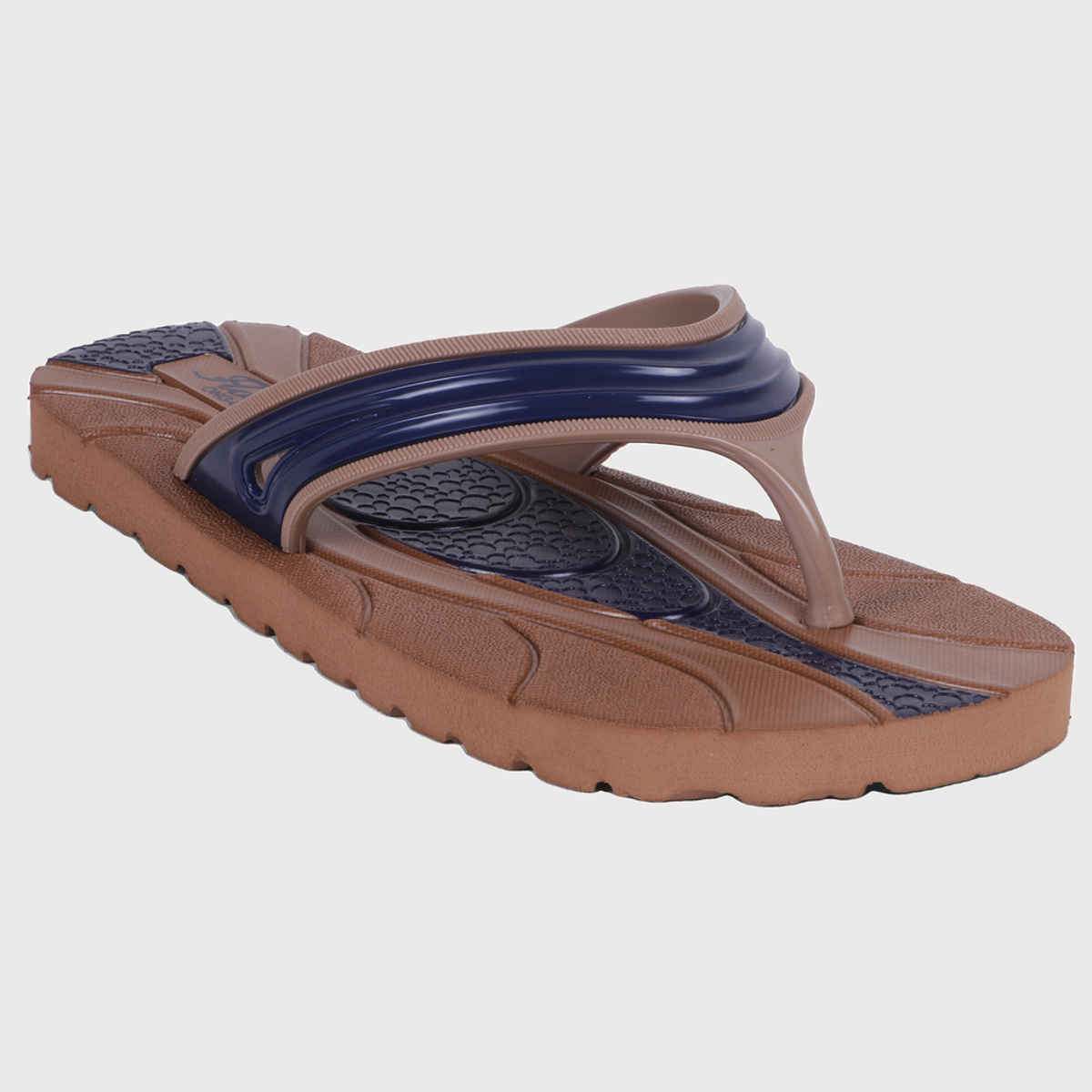 Action Men's Ong-19 Slippers | Evening Walk | Bathroom | Room Slippers | Tan and Wood - UK 6