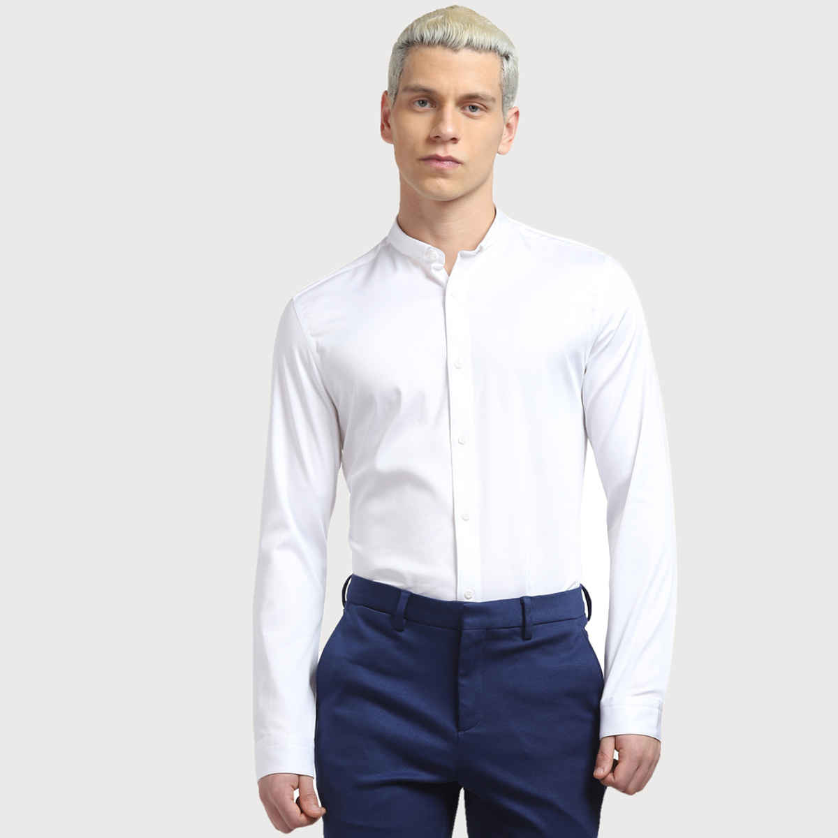 Jack & Jones White Slim Fit Shirt - XL