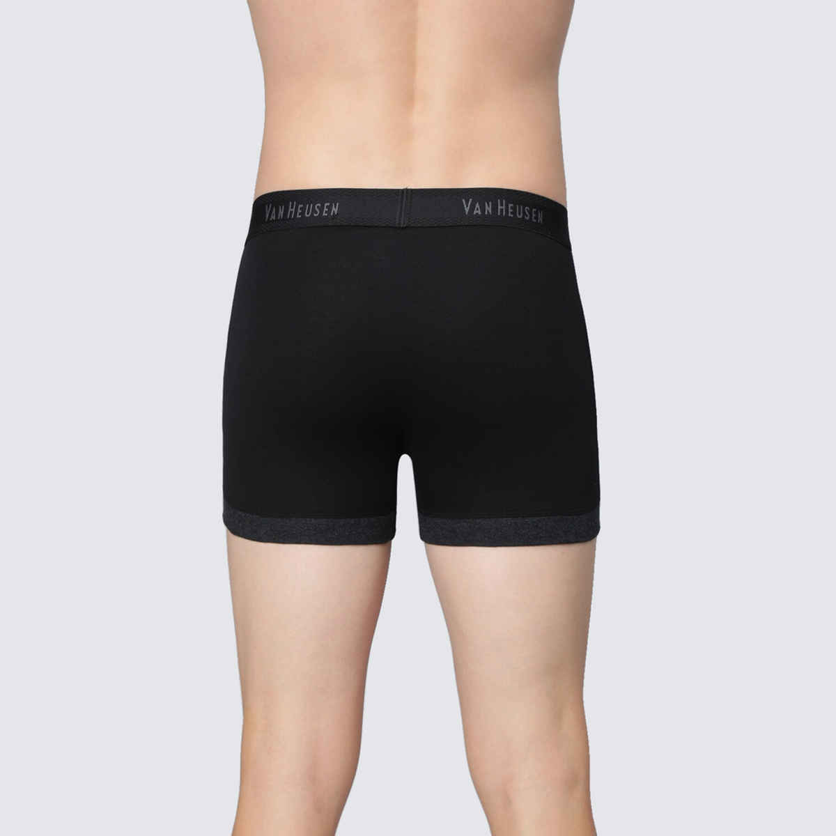 Van Heusen Men Solid Anti Bacterial & Colour Fresh Trunks | Assorted - S