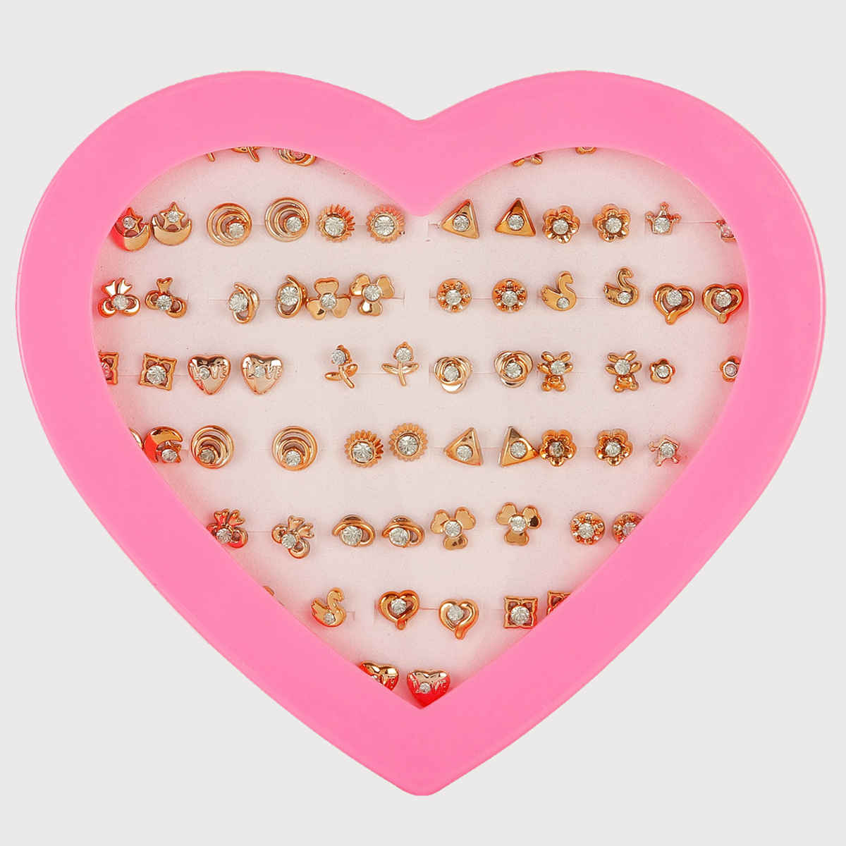 Shining Diva Fashion 36 Pairs Stylish Multicolour Earrings for Women and Girls | 12021er