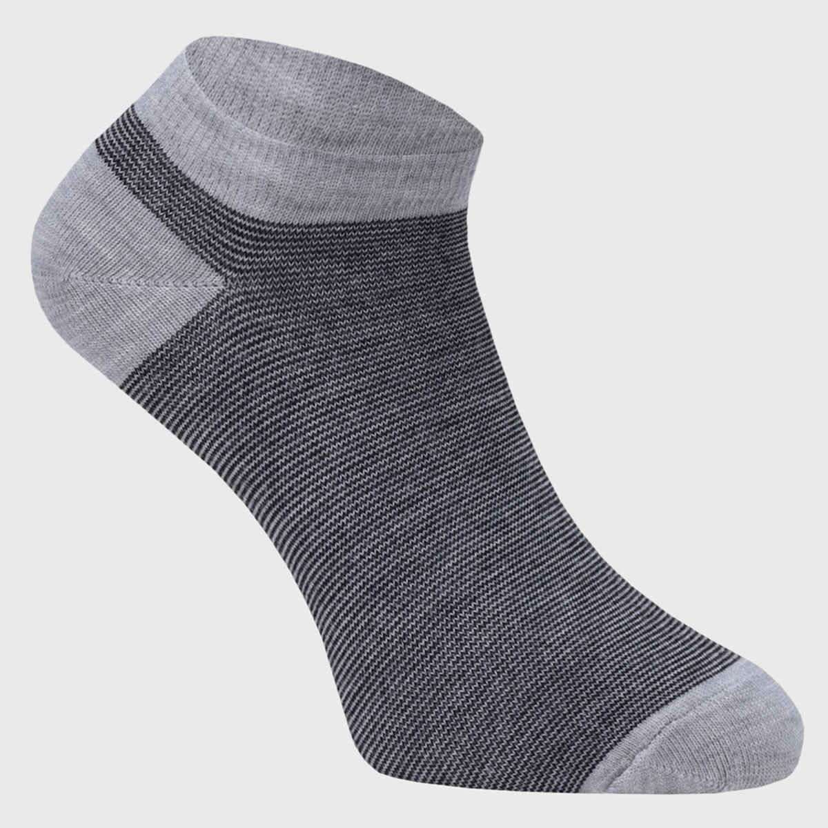 Beyond Unisex Striped Cotton Low Cut Socks | Assorted - Free Size