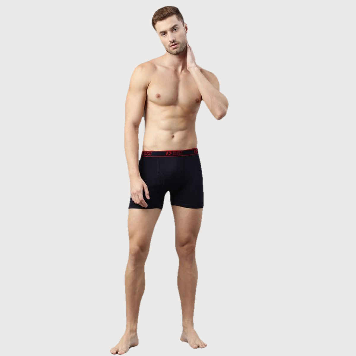 Dixcy Scott Originals Men'S Trunk Modern Fit Solid Innerwear (Multicolor-Pack Of 3)