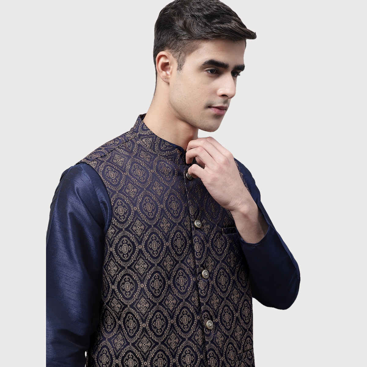 Jompers Men's Waistcoat | Jowc 4072 | Brown - XL