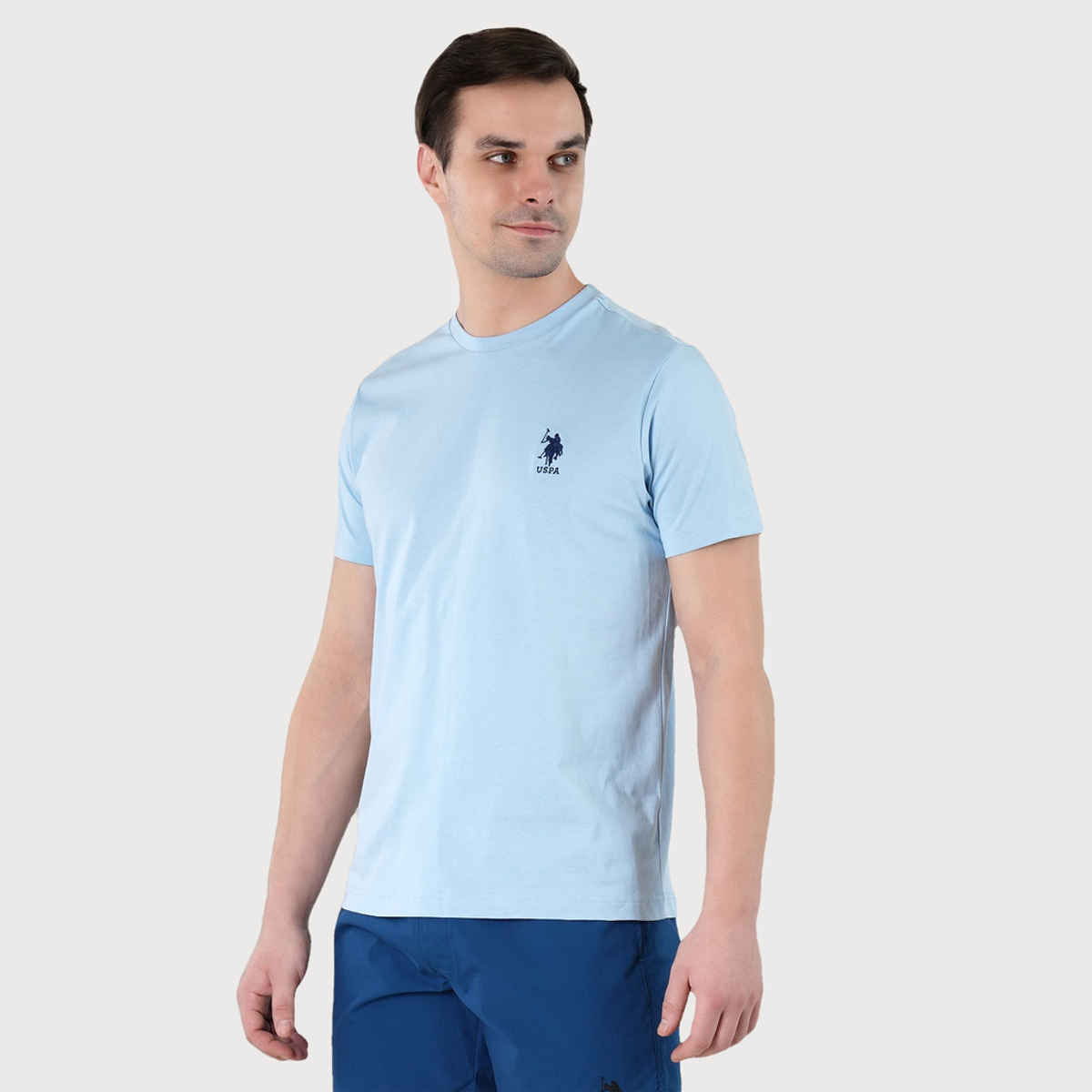 U.S. Polo Assn. Men's Solid T-shirt | Blue - XL