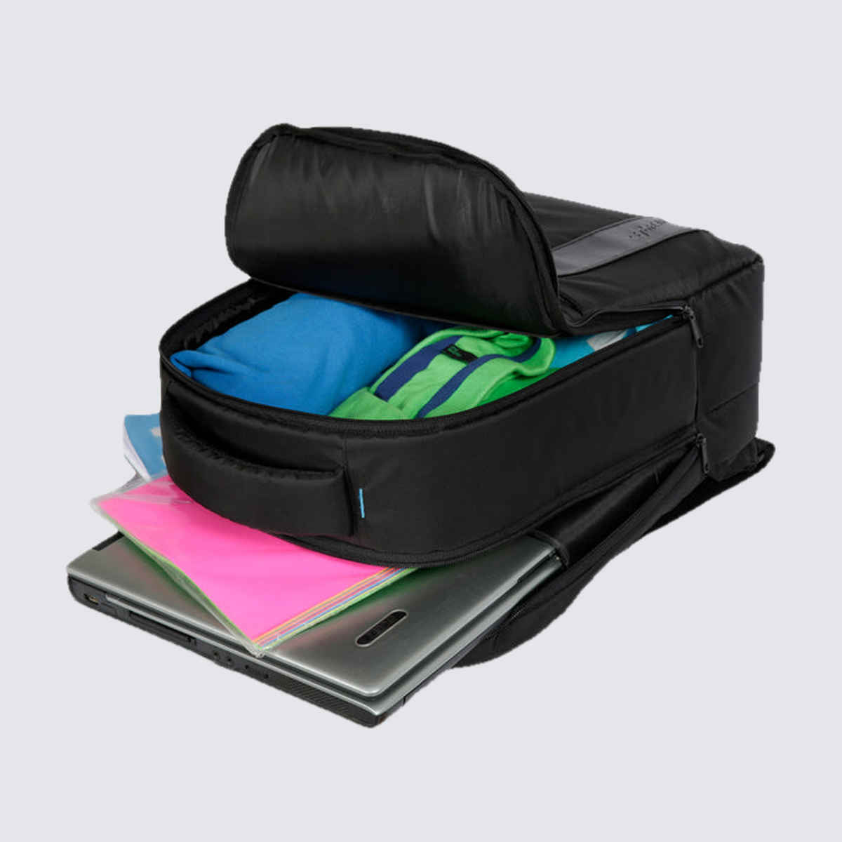 F Gear Unisex Solid Polyester 24 L Laptop Backpack | Black