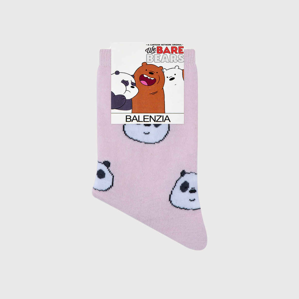 Balenzia Women's Combed Cotton and Spandex High Ankle Socks | Multicolour - UK 4 - 7