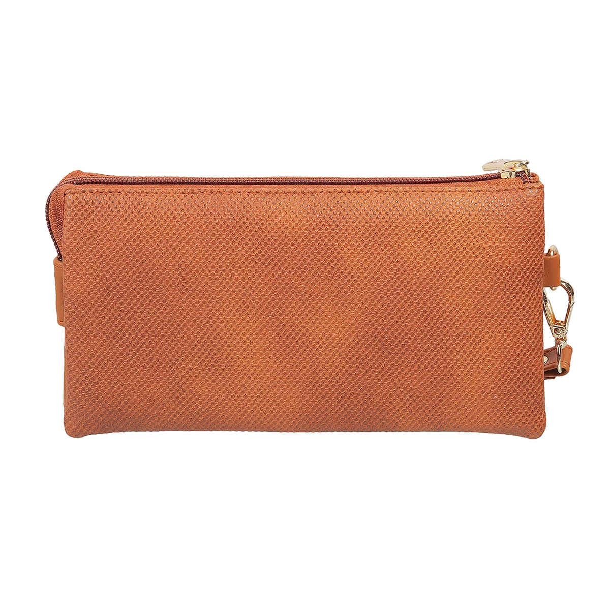 Mochi Tan Synthetic Wallet for Women | 95-7660-23