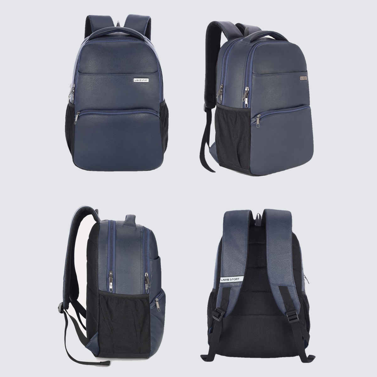 Lavie Sport Mode Gear 30L Laptop Backpack For Men & Women (Navy)