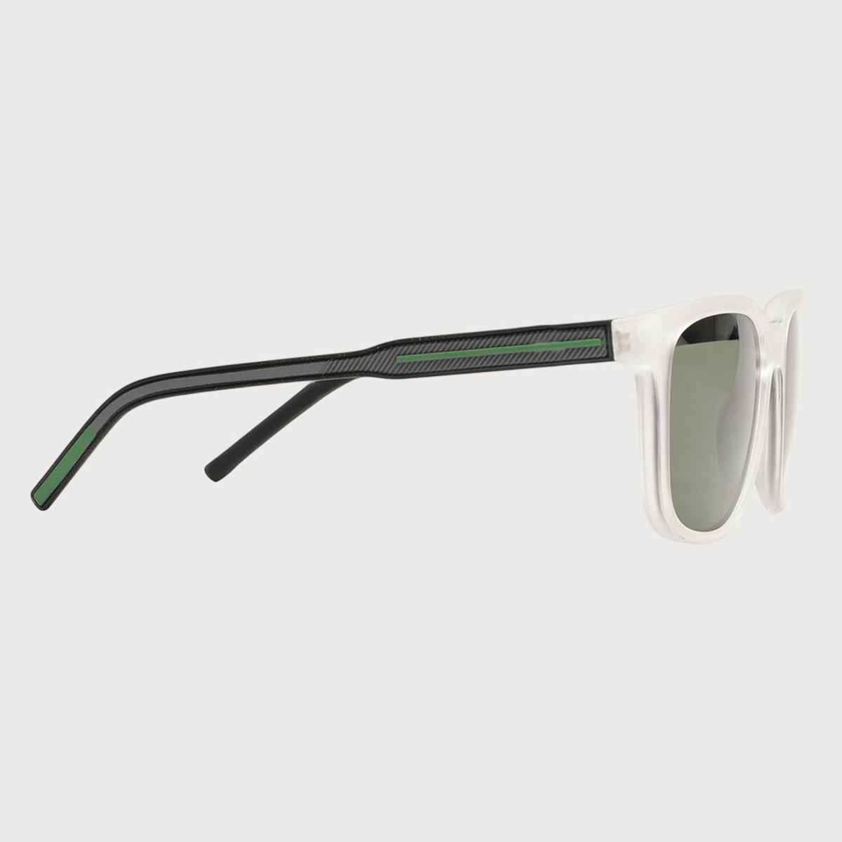 Specsmakers Unisex Solid Plastic Sunglasses | White - M