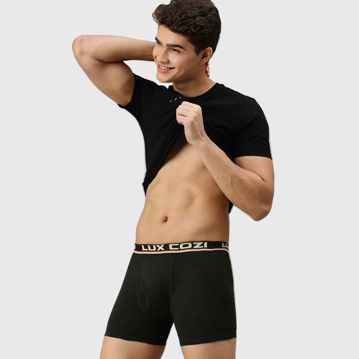 Lux Cozi Men's Solid Trunk | Assorted | 90 cm