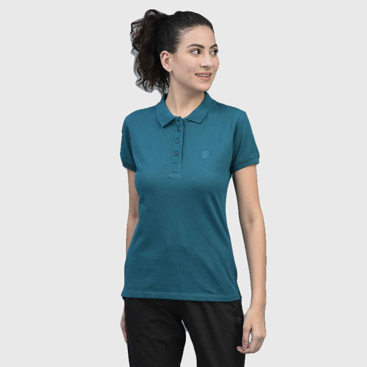 Dollar Women Polo T-shirt - Ocean Depth | Athleisure | XL
