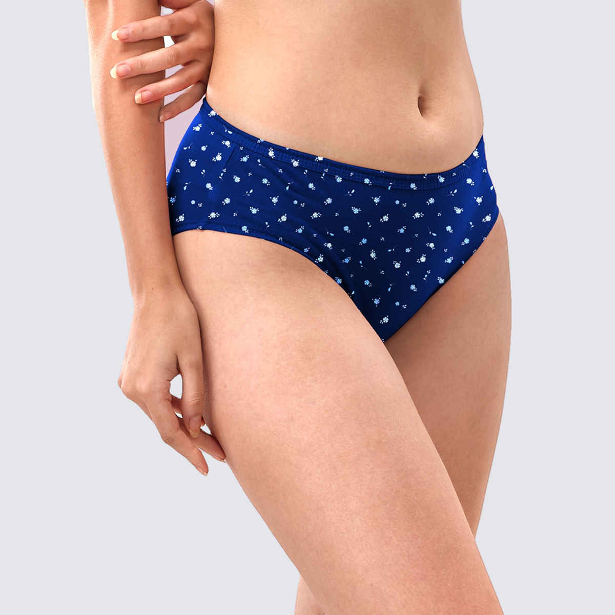 Lyra Women's Hipster Panty Printed | XXL (Colour May Vary)