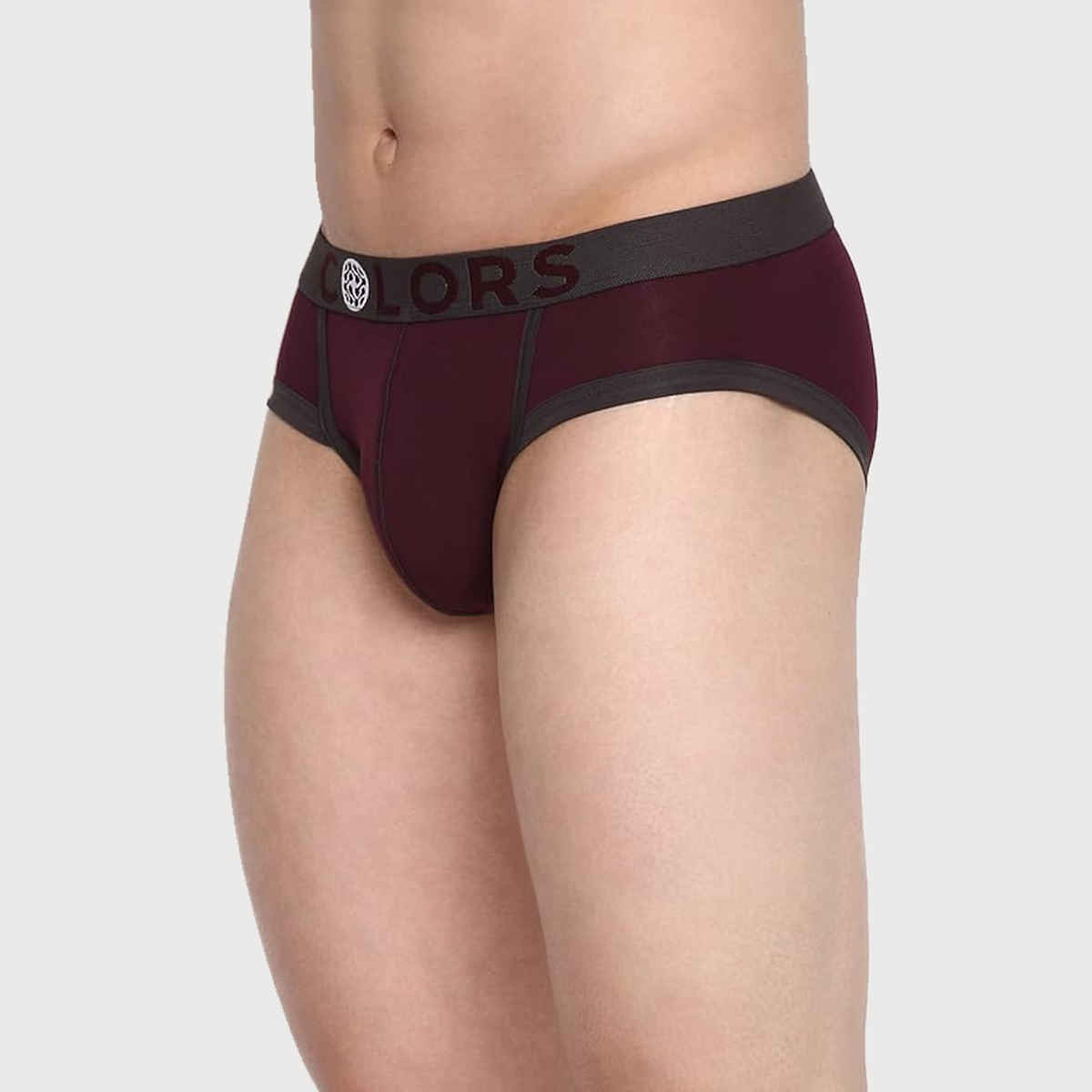 Rupa Colors Men's Mini Brief | Style 107 Wine - M | 85 cm