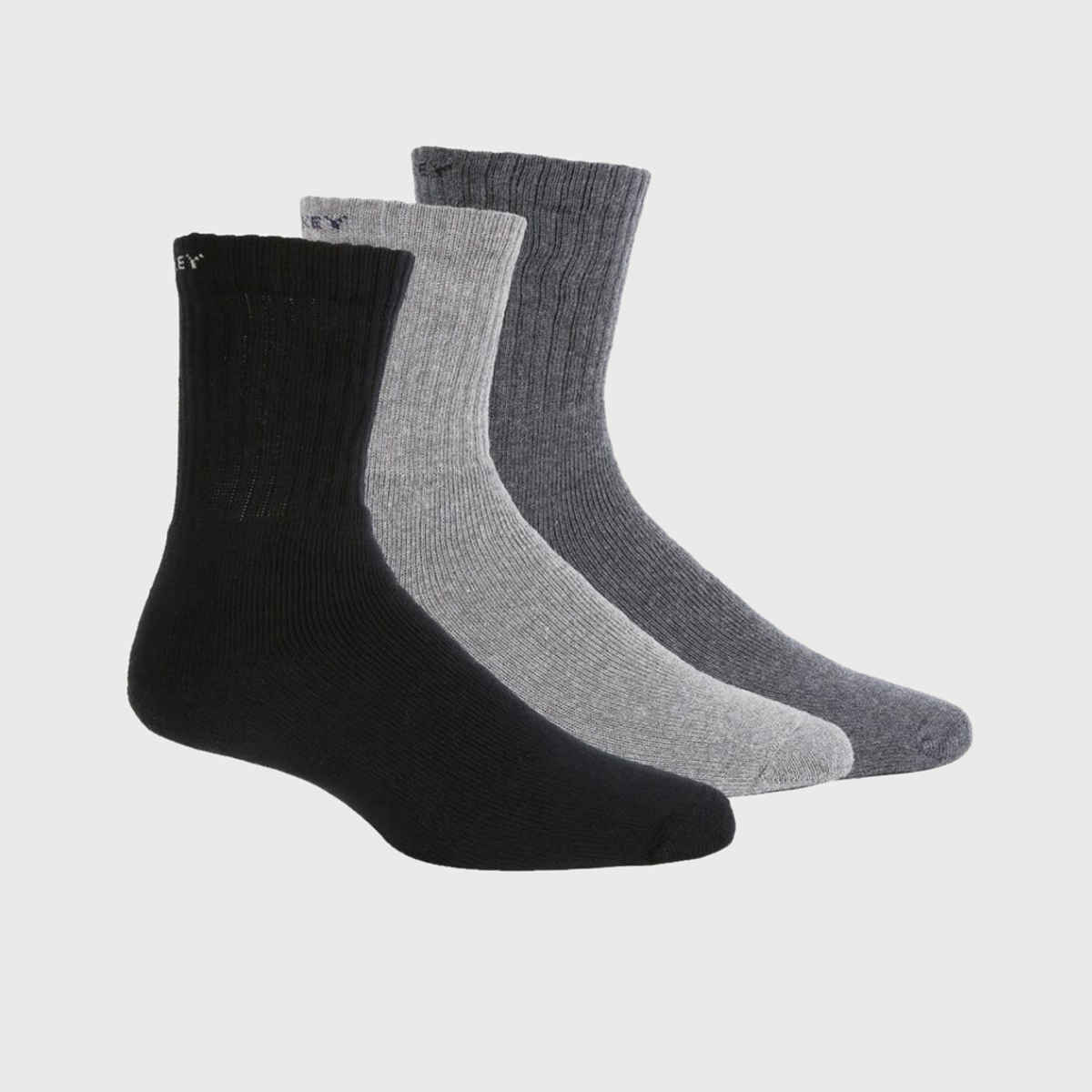 Jockey Men's Solid Cotton, Nylon, and Elastane Socks | Assorted - Free Size