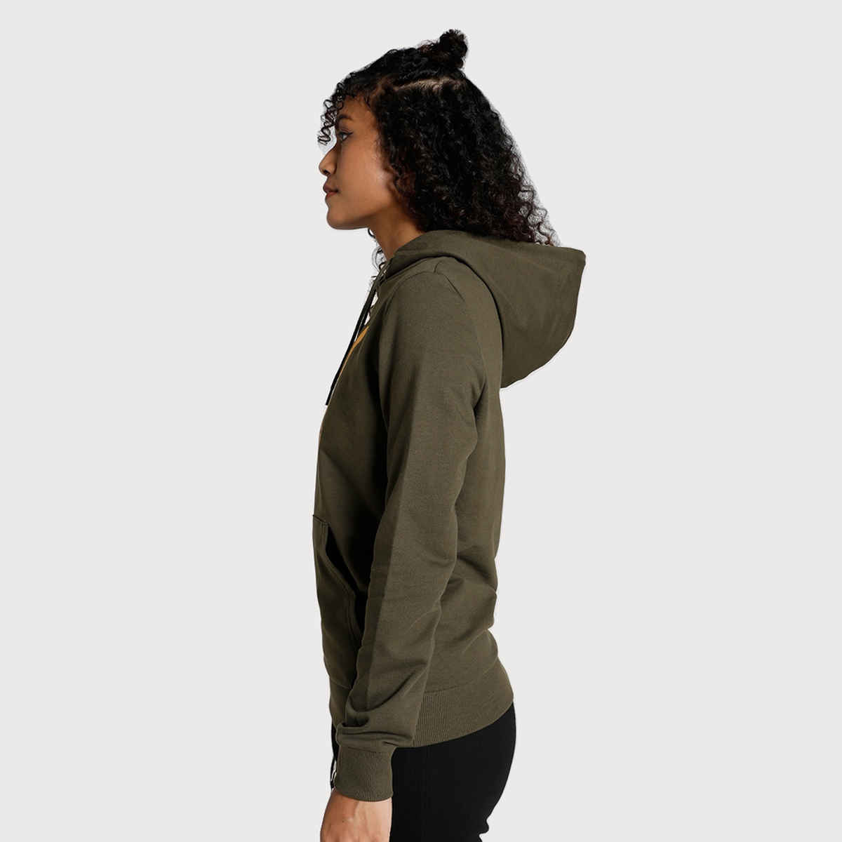 Puma Graphic Women's Regular Fit Hoodie | Green | L