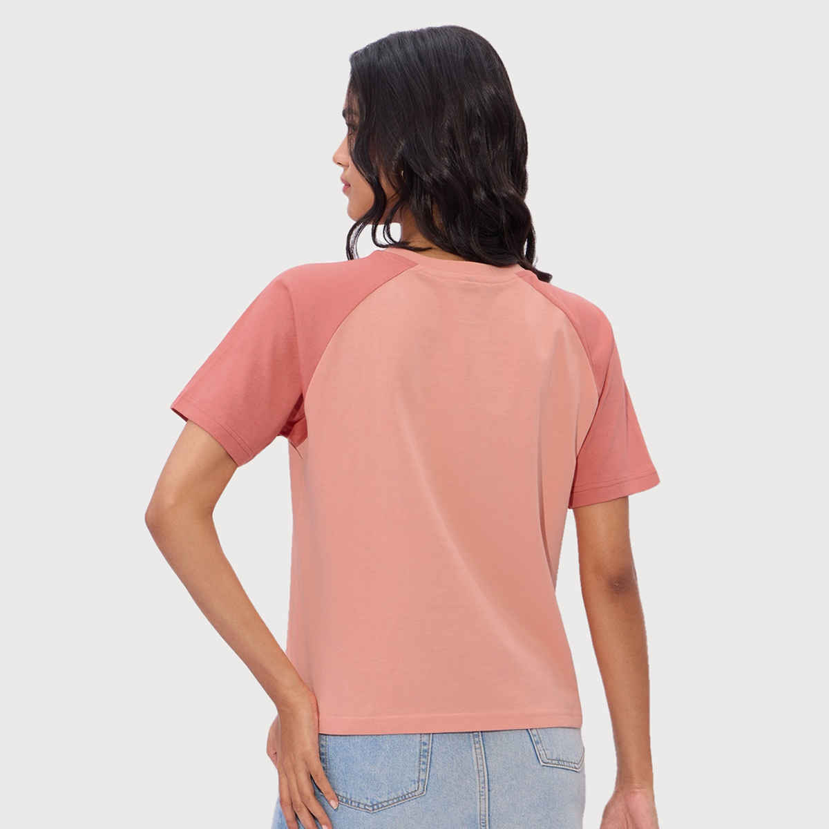 The Souled Store Women's TSS Originals I Don't Do Mornings Relaxed Fit T-shirt | Pink - S