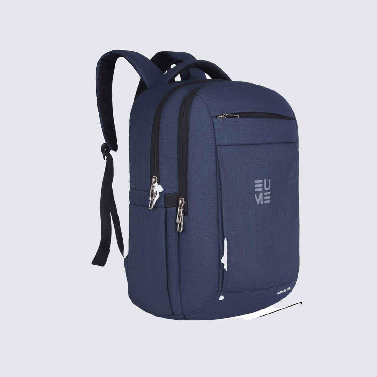 EUME Unisex Polyester 31 L Top Handle Laptop Backpack | Navy Blue - 15.6 Inches