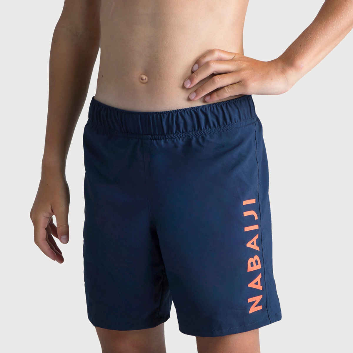 Decathlon Nabaiji Boys Swimming Shorts | Navy Blue