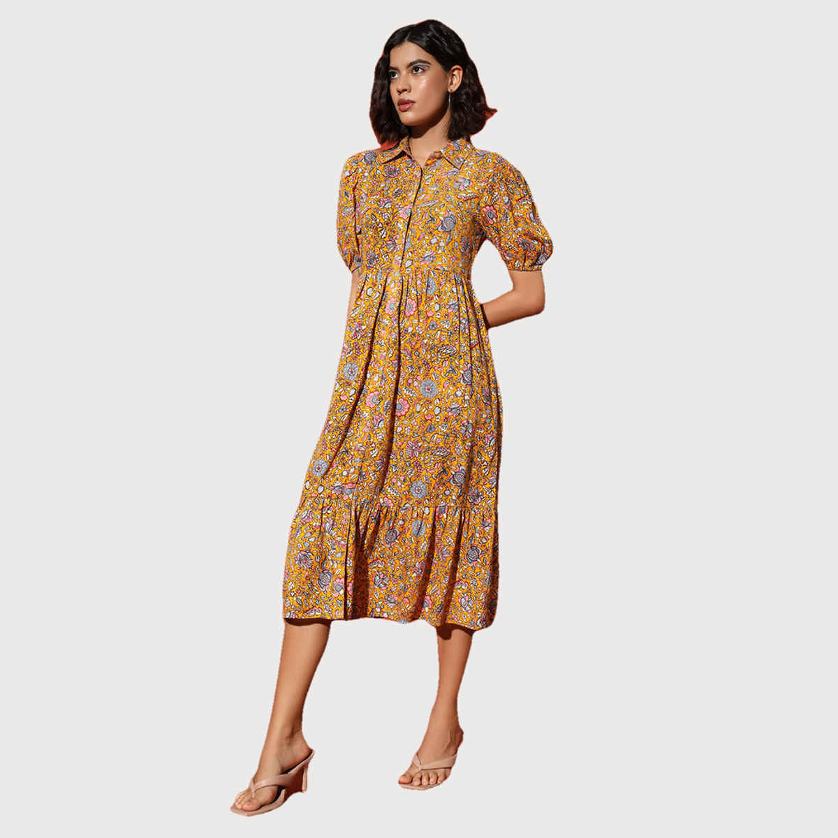 The Dry State Women's Yellow Dresses WDRE | 1478B | S