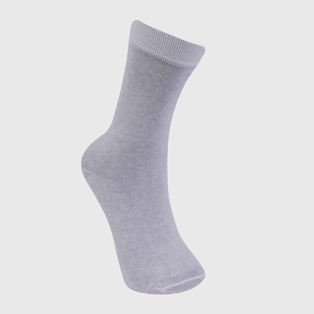 Englo Men's Solid Cotton Men's Socks | White - Free Size