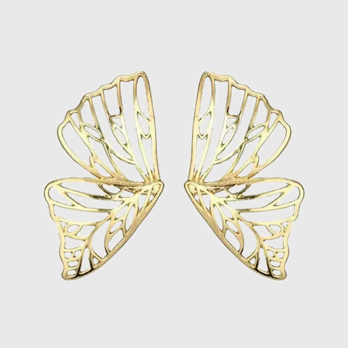 Estailo Fashion Fly High Butterfly Earrings for Women | Stylish Lightweight Statement Jewellery