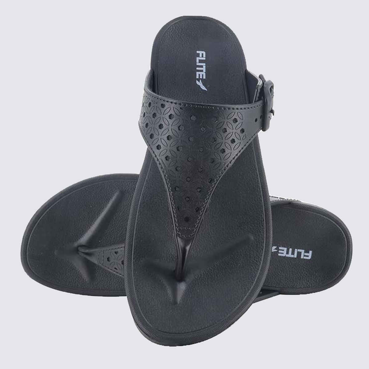 Flite Slippers FL-430 Black For Women-5UK