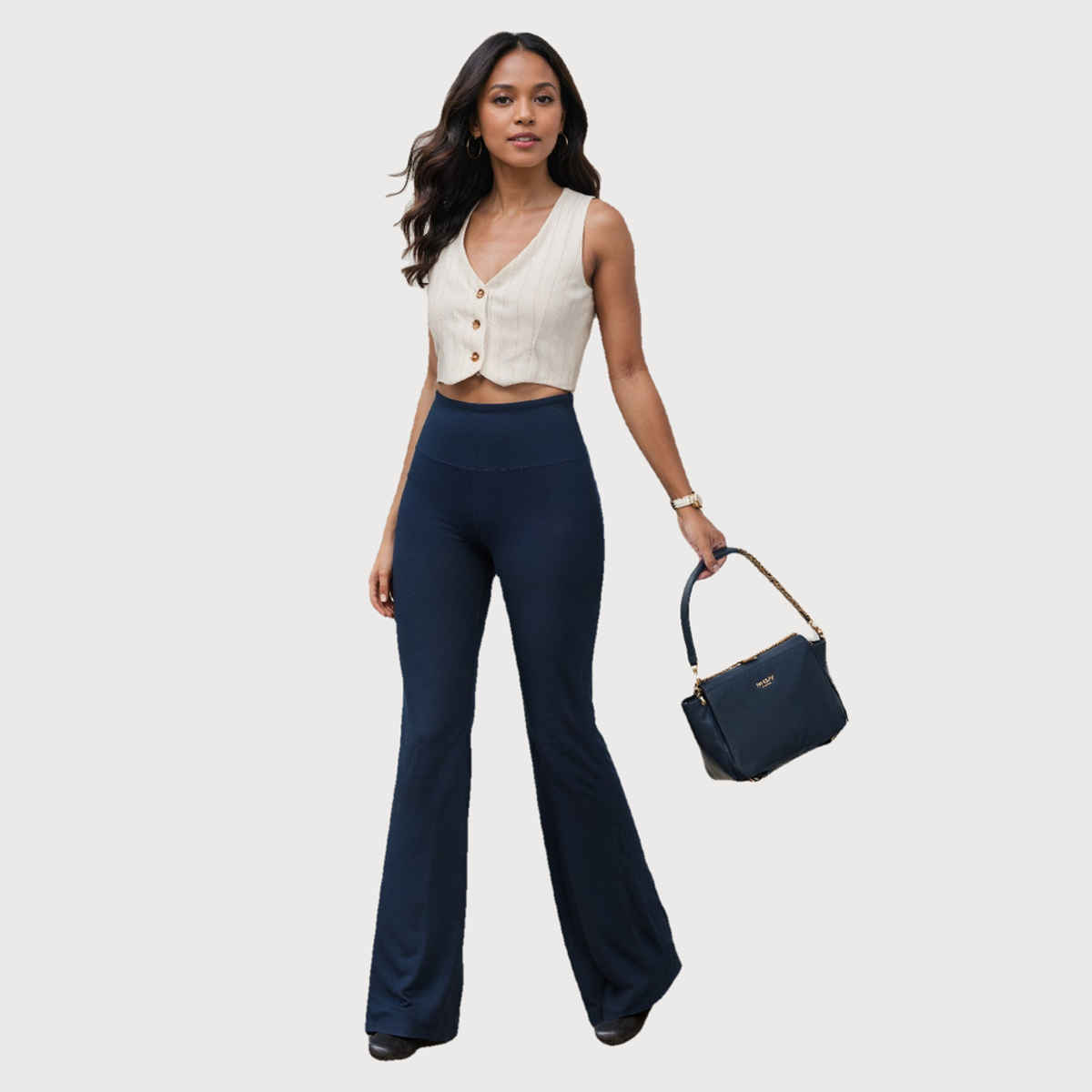 Blissclub Women's Ultimate Flare Pants - Blue | M