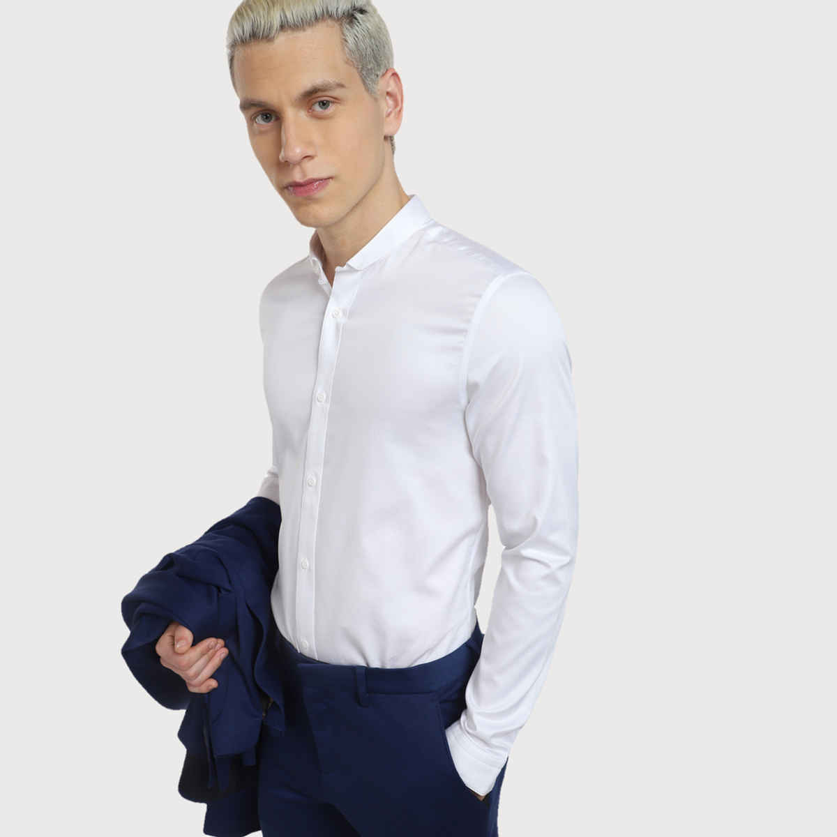 Jack & Jones White Slim Fit Shirt - XL