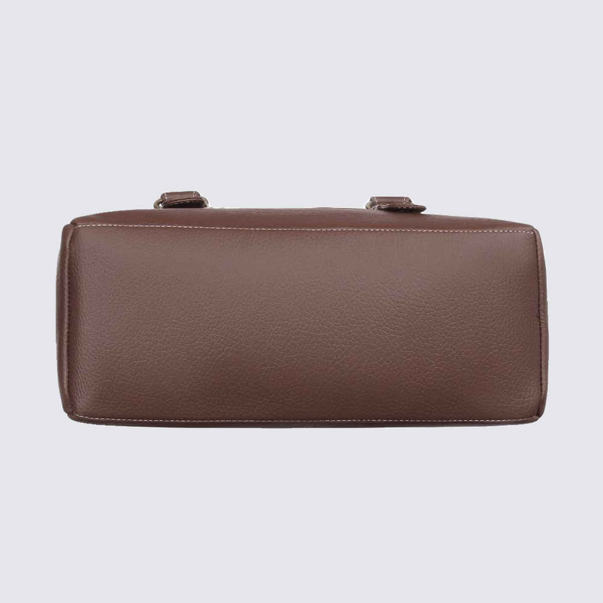 Fostelo Women's Vegan Leather River Side Handbag Shoulder Bag Ladies Purse | Brown - Large