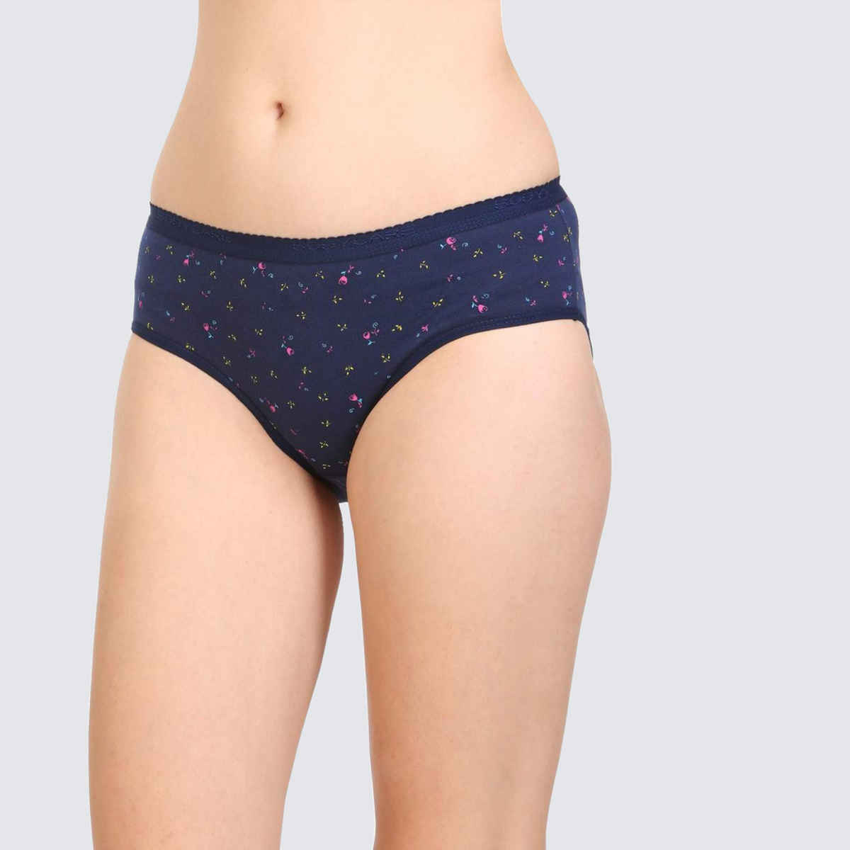 Bodycare Women Brief Panty Printed Premium Cotton | Assorted - XL