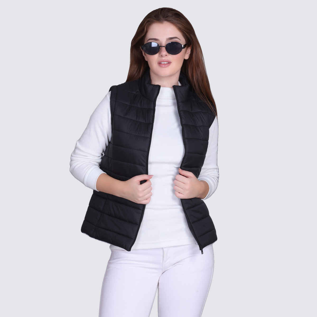 WESTCREW Women's Lightweight Sleeveless Jacket | WC-0084black| Black - M