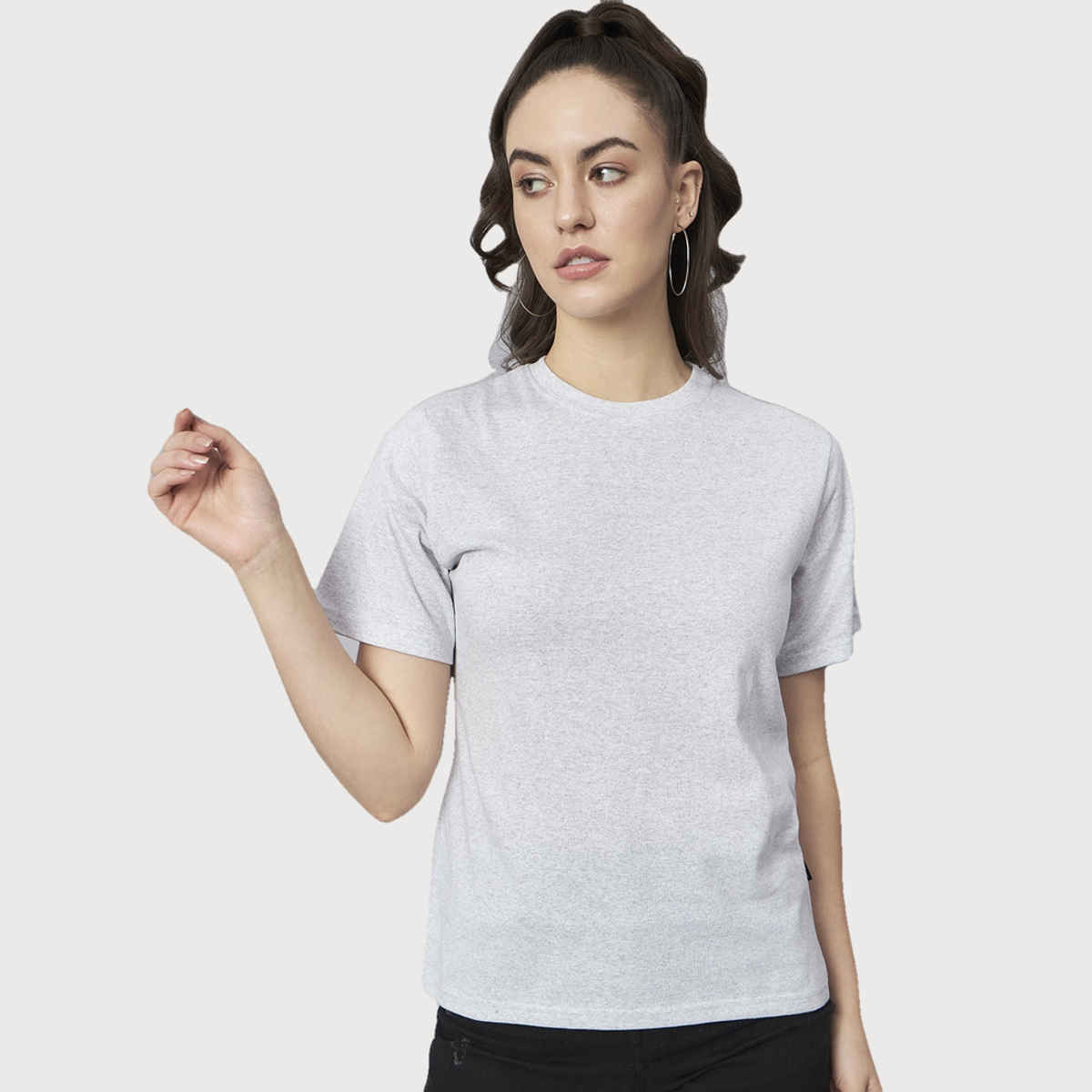 The Dry State Women's White T-shirts & WTSH | 1533A | M