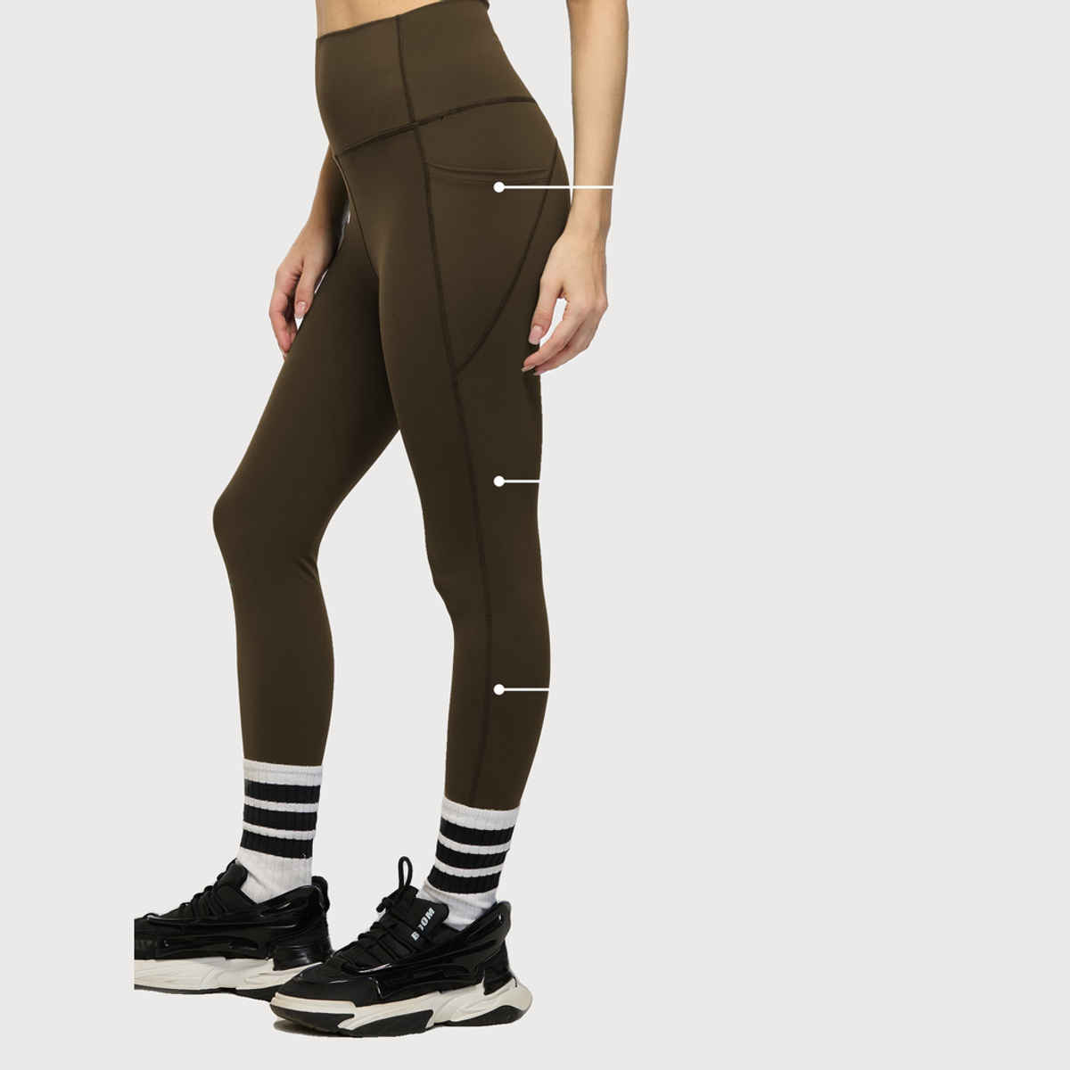 Cava Athleisure Aerial Leggings - Cedar | M