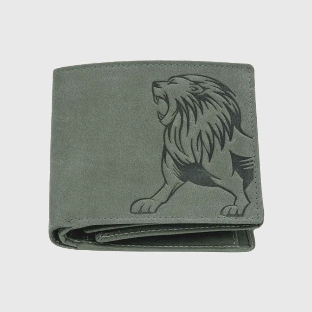 Urban Forest Men's Leo Vintage Leather Wallet | Green