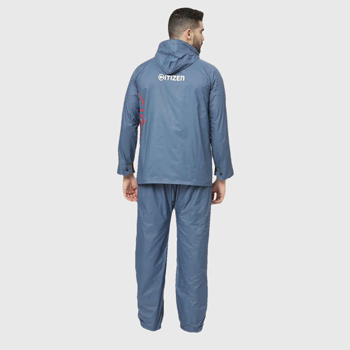 Citizen Reversible Raincoat With Pant Marvel Series Spiderman- Blue - CRO3-2XL