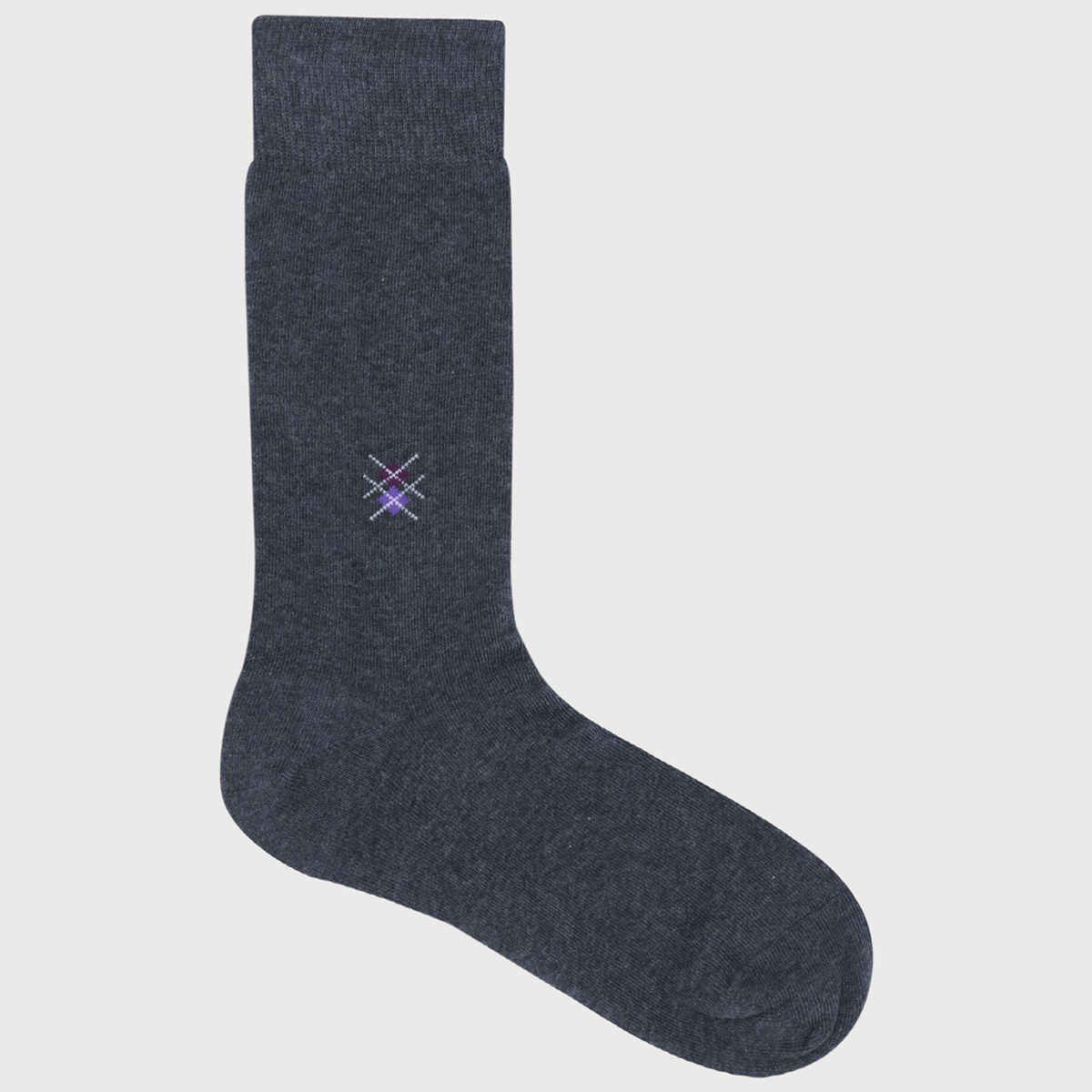 SocksXpress by Balenzia Men's Crew Socks | Formal | Black, L.Grey, D.Grey | Cotton Spandex